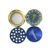 Royal Leaf 42*32mm  4 Parts  Zinc Grinder