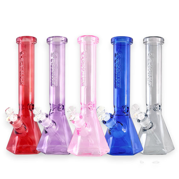 Fortune | 14" Hexagon Base Beaker Bong