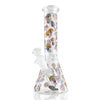10" Psychedelic Shroomscape Beaker Bong – 4mm Thick Glass