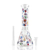 10" Psychedelic Shroomscape Beaker Bong – 4mm Thick Glass