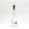 12"  44mm Tube 4mm Cartoon Design Beaker Bong