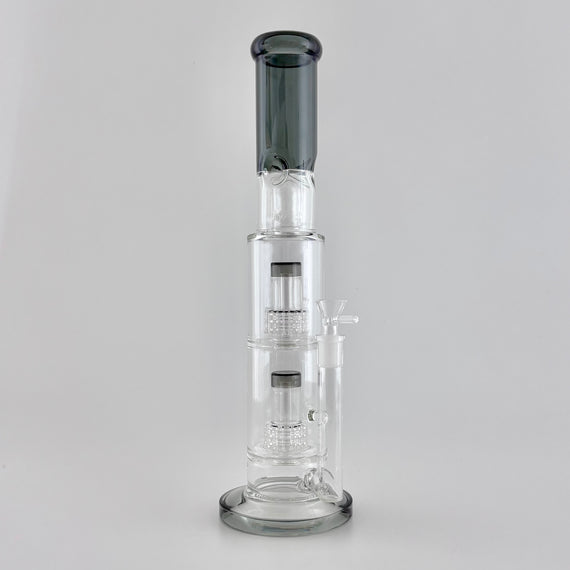 17" Straight Shooter with Dual Dome Matrix Percolators