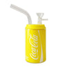 Soda Can  Glass Bong Assorted Design-6 Pcs/Display