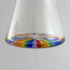 Wellcann 17" Thickened Base Psychedelic Beaker Glass Bong