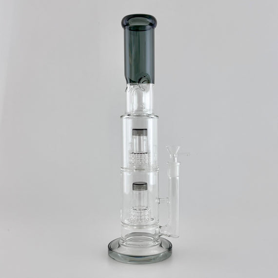 17" Straight Shooter with Dual Dome Matrix Percolators
