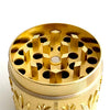 Leaf Engraving Design Grinder 40*39mm 4 Parts