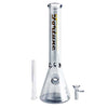14"  4mm Electroplate Glass Bong- Assorted Colour