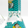 14" 7mm R&M Cartoon Beaker Glass Bong [P29]