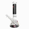 10" 5mm Cartoon Grow In The Dark Glass Beaker Bong
