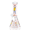 10" Animated Art Beaker Bong Series – 4mm Thick Glass