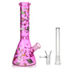 10" 5mm Milkyway Glass Beaker Bong - 4 Assorted Colours