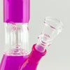 8" Perc Water Pipe - 10 Assorted Colours