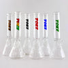 TOKE - 12" Beaker Bongs – 4mm Thick Glass
