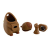 5" Capybara Silicone Water Pipe