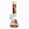 10" 5mm Cartoon Grow In The Dark Glass Beaker Bong