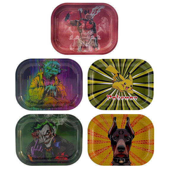 Cartoon Metal Rolling Trays