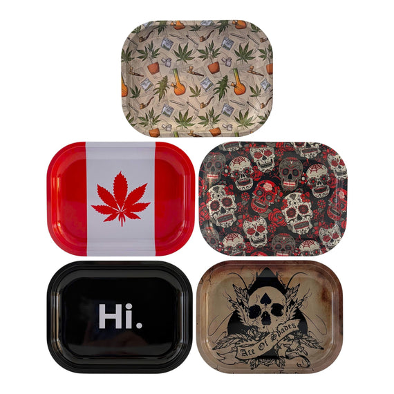 Designer Metal Rolling Trays