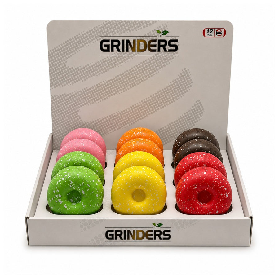 60mm Sprinkle Donut 3-Part Herb Grinder