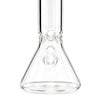 8" Clear Glass Beaker Bong