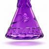12.5" Spiral-Cut Colored Glass Beaker Bong with Gift Box