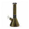 12.5" Plaid Beaker Bong with Gift Box