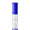 12” Dual Chamber Showerhead Perc Beaker Bong – Assorted Colors