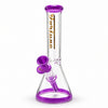 Fortune | 10" Color Accent Beaker Glass Water Pipe – 5mm