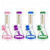 Fortune | 10" Color Accent Beaker Glass Water Pipe – 5mm