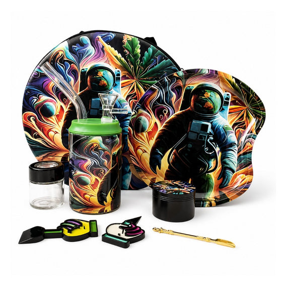 Cosmic Drift All-In-One Travel Glass Set