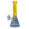 Fortune | 10" Dual-Tone Geometric Beaker Bong