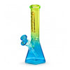 Fortune | 10" Dual-Tone Geometric Beaker Bong
