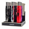 Maven Diamond Windproof Table Torch Ligher-9 Pcs/Display