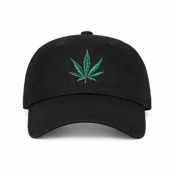 Mid Crown Embroidered 420 Leaf Cap – Classic Street Fit