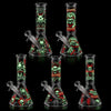 10" Glow-in-the-Dark Skull Graphic Beaker