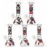 10" Glow-in-the-Dark Skull Graphic Beaker