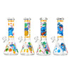 10" Tropical Glow-in-the-Dark Beaker Bong