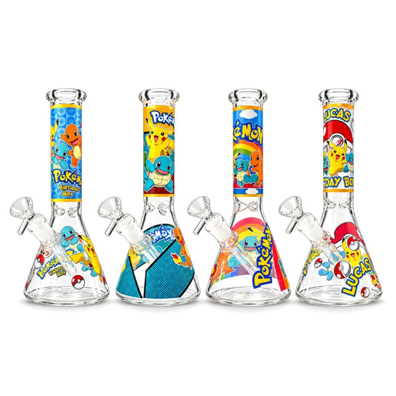 10" Monster Graphic Beaker