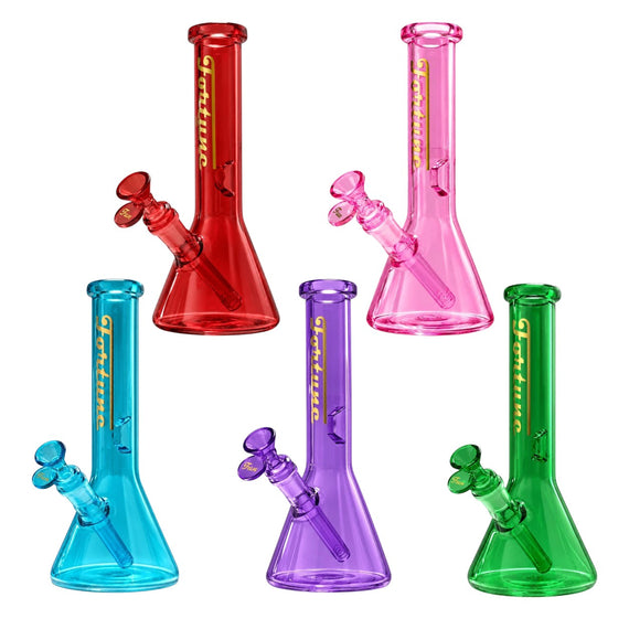 Fortune | 10" Prism Beaker Bong – 5mm Glass