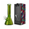12.5" Plaid Beaker Bong with Gift Box