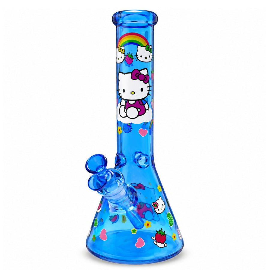 14" Character & Leaf Pattern Beaker