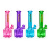 Fortune | 12" Full Color Hex Base Glass Water Pipe – 5mm