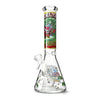 Chaos Collage 10” Graphic Beaker Bong