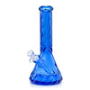 12.5" Spiral-Cut Colored Glass Beaker Bong with Gift Box