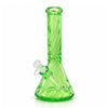 12.5" Spiral-Cut Colored Glass Beaker Bong with Gift Box