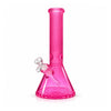 12.5" Crystal Facet Beaker Bong – 7mm Thick Glass