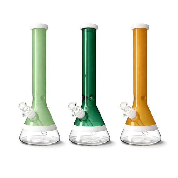 14” 4mm Premium Color Fade Beaker Bong