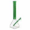 Fortune 18" 7mm Square Base Glass Water Pipe – 50mm Neck