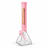 Fortune 18" 7mm Square Base Glass Water Pipe – 50mm Neck