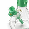 Fortune 18" 7mm Square Base Glass Water Pipe – 50mm Neck