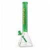 Fortune 18" 7mm Square Base Glass Water Pipe – 50mm Neck